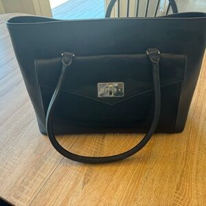 Kate Spade Black Leather Tote